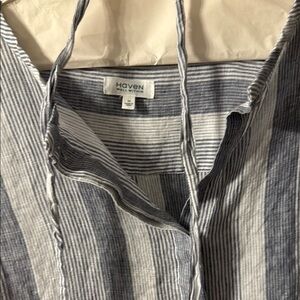 Haven Well Within Striped Linen Dress